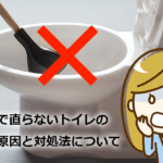 スッポンでも直らないトイレの詰まり原因と対処法