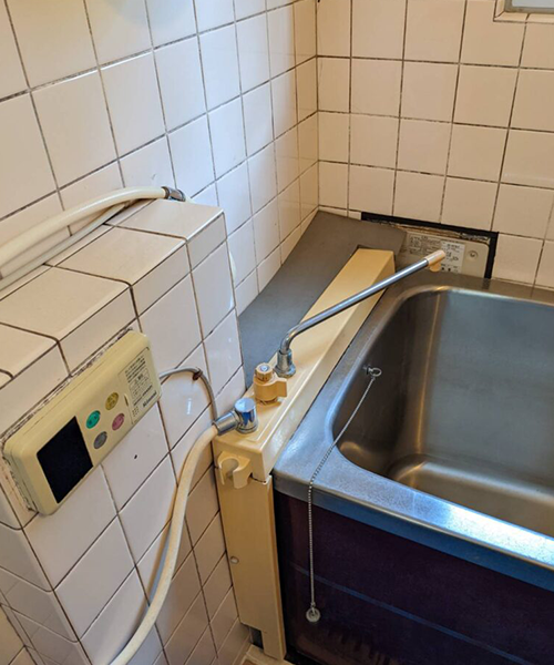 パックイン給湯器の交換前