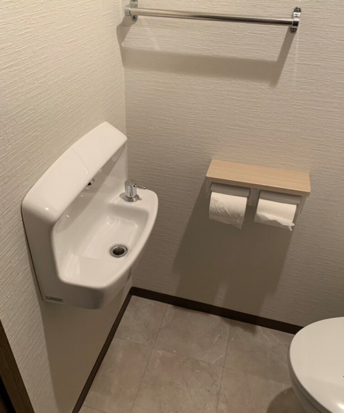 リフォーム前の手洗い器