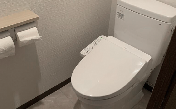 トイレの水漏れを機にトイレをリフォーム