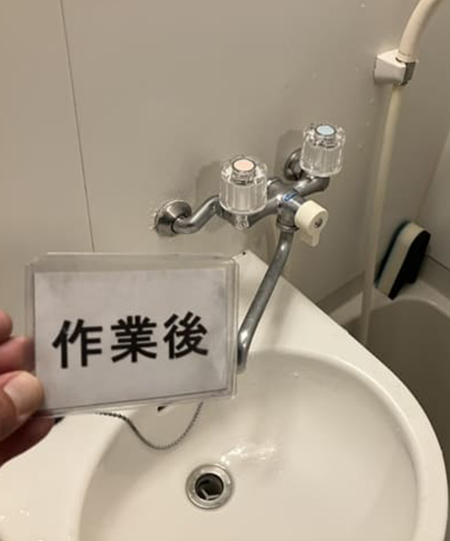 水栓部品を交換して浴室水栓の水漏れを修理