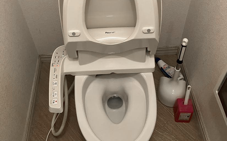 厚木市でトイレつまり解消
