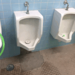 トイレで起きた階下漏水を修繕