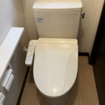 水漏れしたトイレをTOTOのトイレに交換