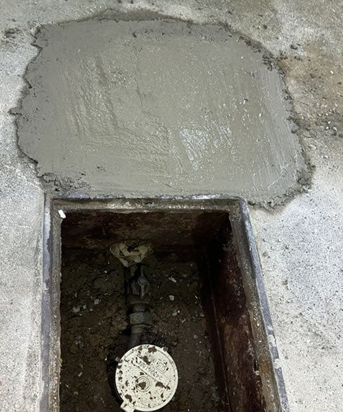 水道管の水漏れ修繕