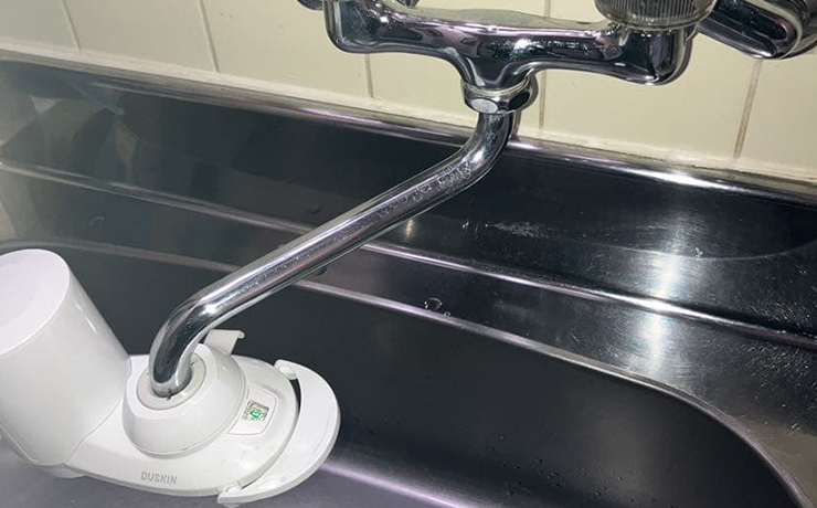 相模原市南区でパッキン交換してキッチン蛇口の水漏れ修理