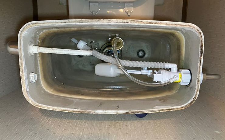 大和市で水が流れっぱなしになっているトイレ修理