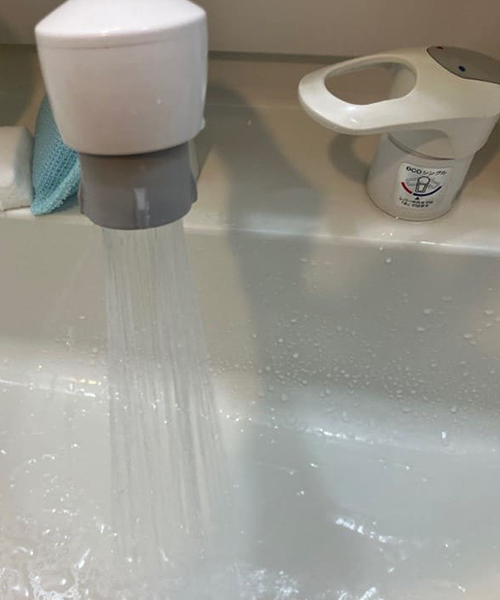 水の出が悪くなった洗面台の蛇口