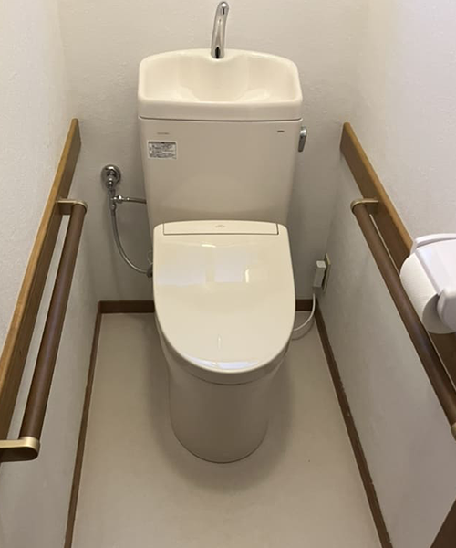 リフォーム後のトイレ