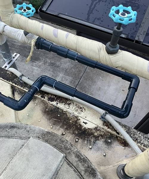 給水管の一部を交換