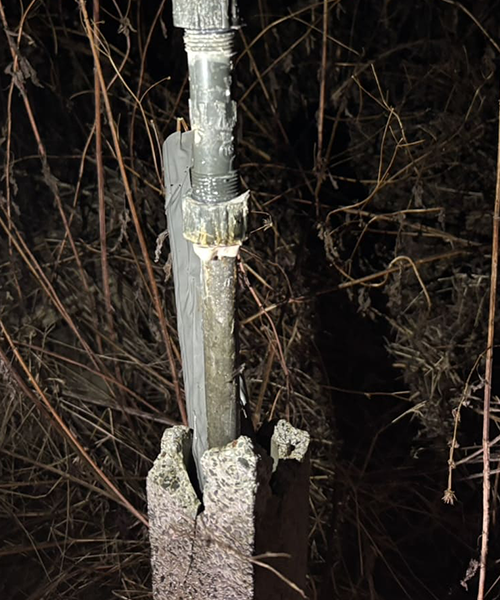 塩ビ管が抜けて水漏れを起こした水栓