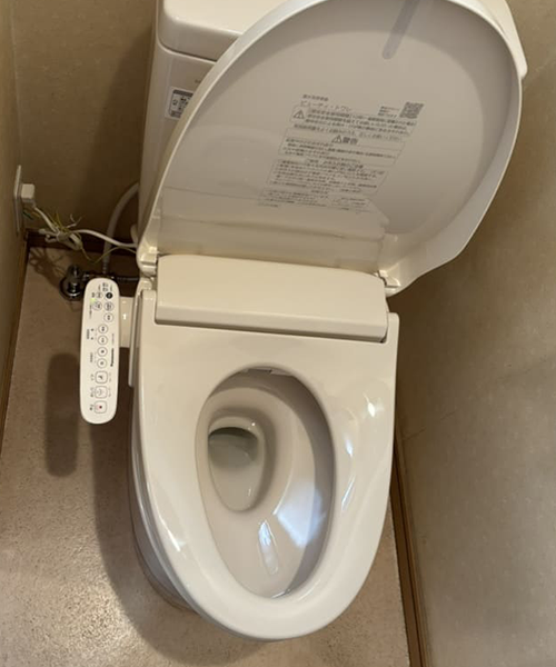 アサヒ衛陶のトイレから新しいトイレへ交換