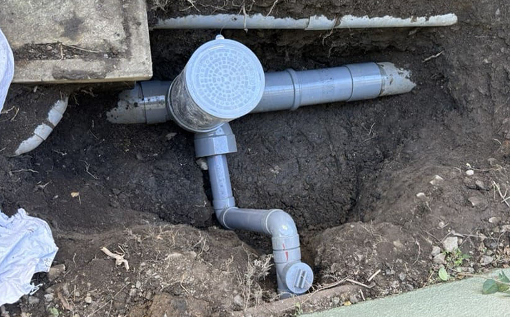 狛江市で台所の桝工事で詰まりを解消して水漏れ修繕