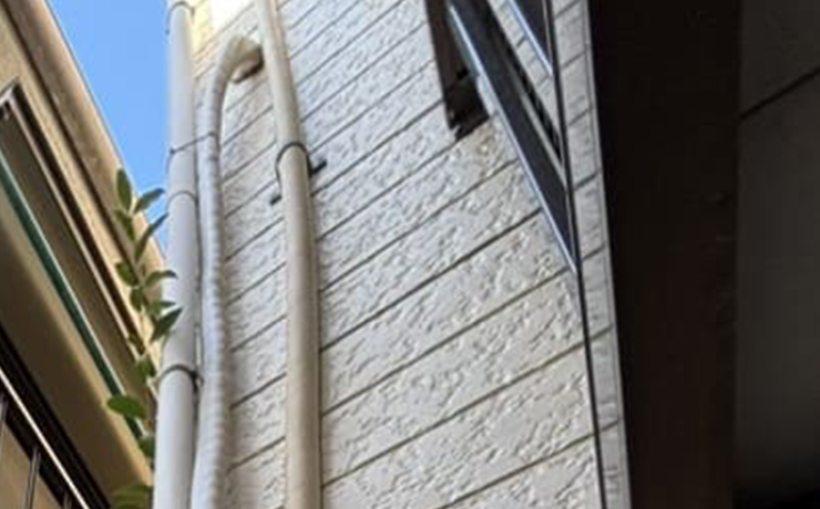 羽村市で給湯管の引き直し工事