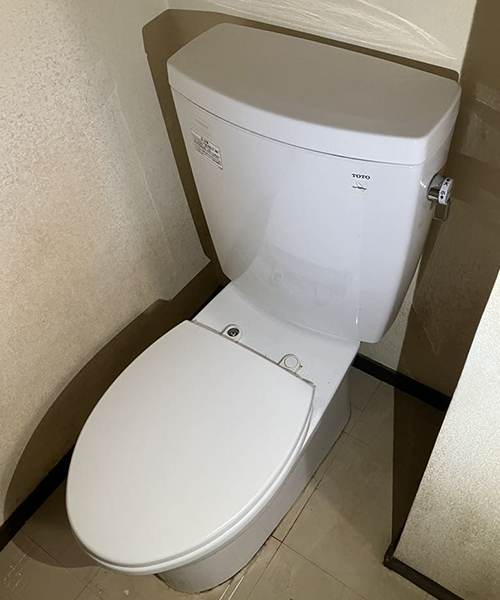 品川区でのトイレ交換前