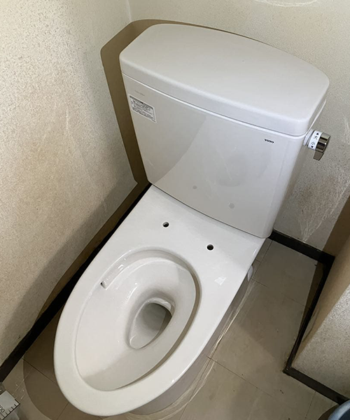 品川区でのトイレ交換後