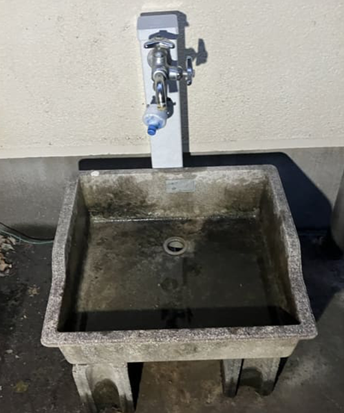 屋外の水栓柱を交換して水漏れ修理