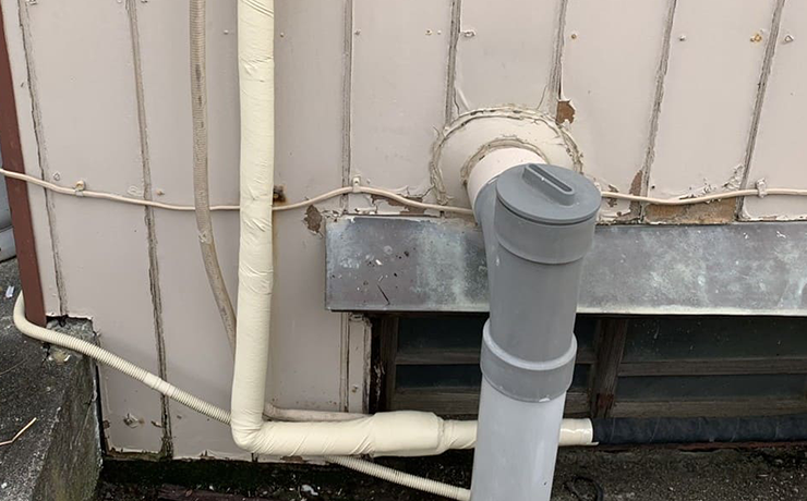 東村山市で給水管の切り回し工事で水漏れ修理