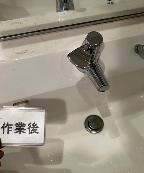 パナソニックの蛇口「CQSFL325T1Z」に交換