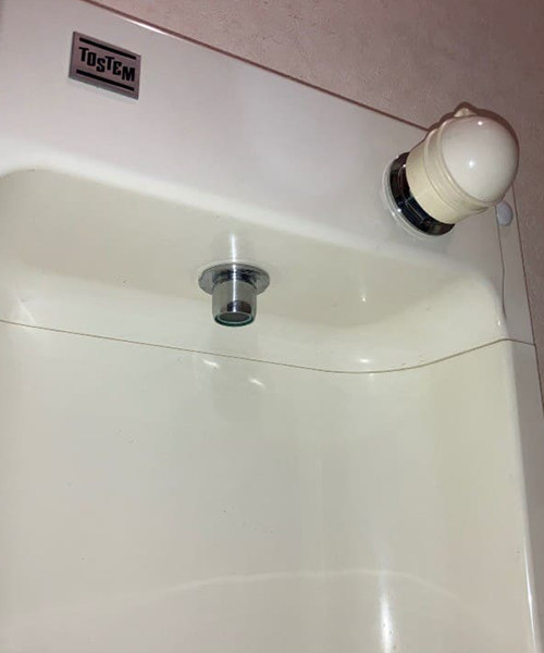 バルブ交換して水漏れ修理