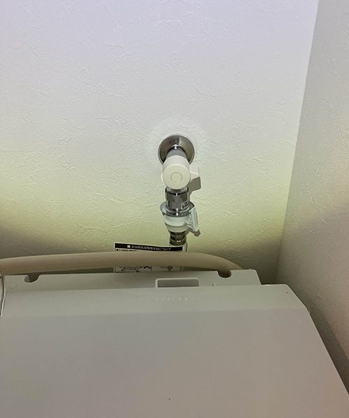 洗濯機用水栓をTOTOのTW11Rに交換