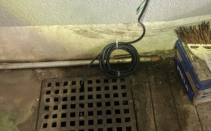 所沢市で古くなった排水ポンプを交換