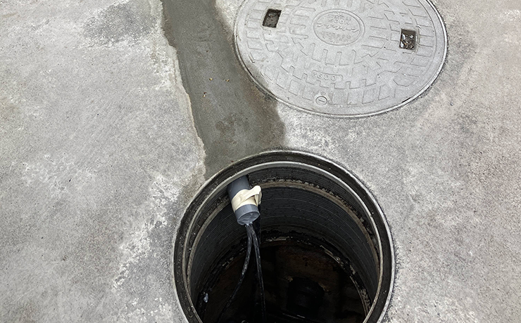 所沢市で故障したポンプを交換