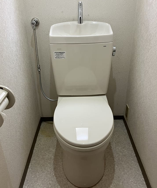 TOTOのピュアレストQRにトイレ交換
