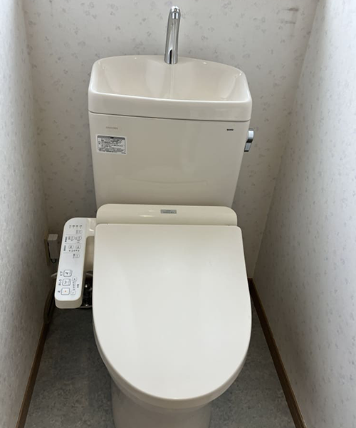 トイレ交換してトラブル解消