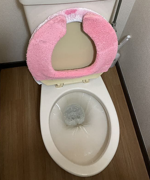 トイレ詰まり解消