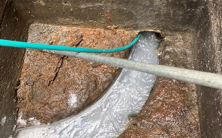 武蔵野市で排水管の詰まりを超高圧洗浄で解消