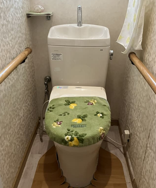 TOTOのピュアレストQRにトイレ交換