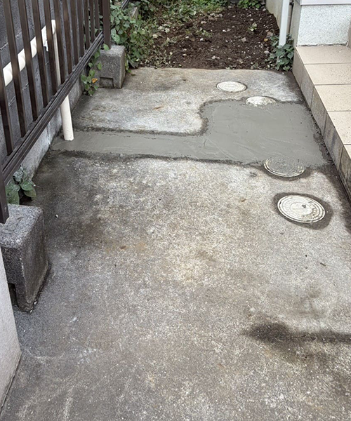 給水管の引き直し後