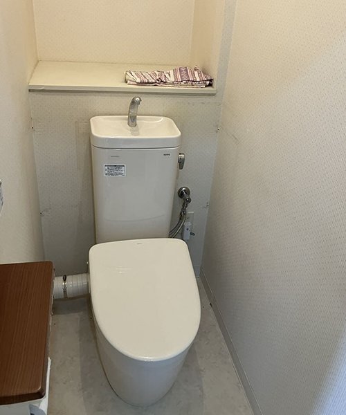 TOTOのピュアレストにトイレ交換